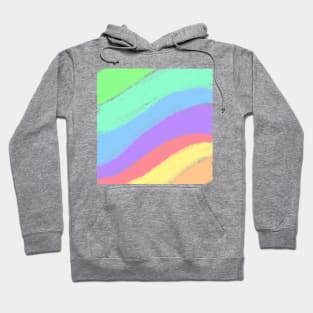 Colorful watercolor painting art Hoodie